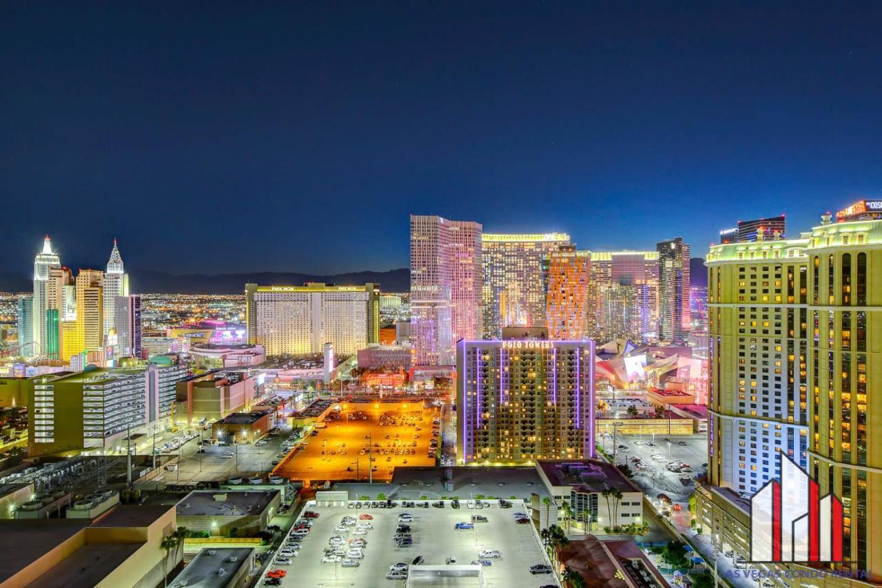 Mgm Signature-29-607 F1 Track & Strip View Balcony Las Vegas Exterior foto